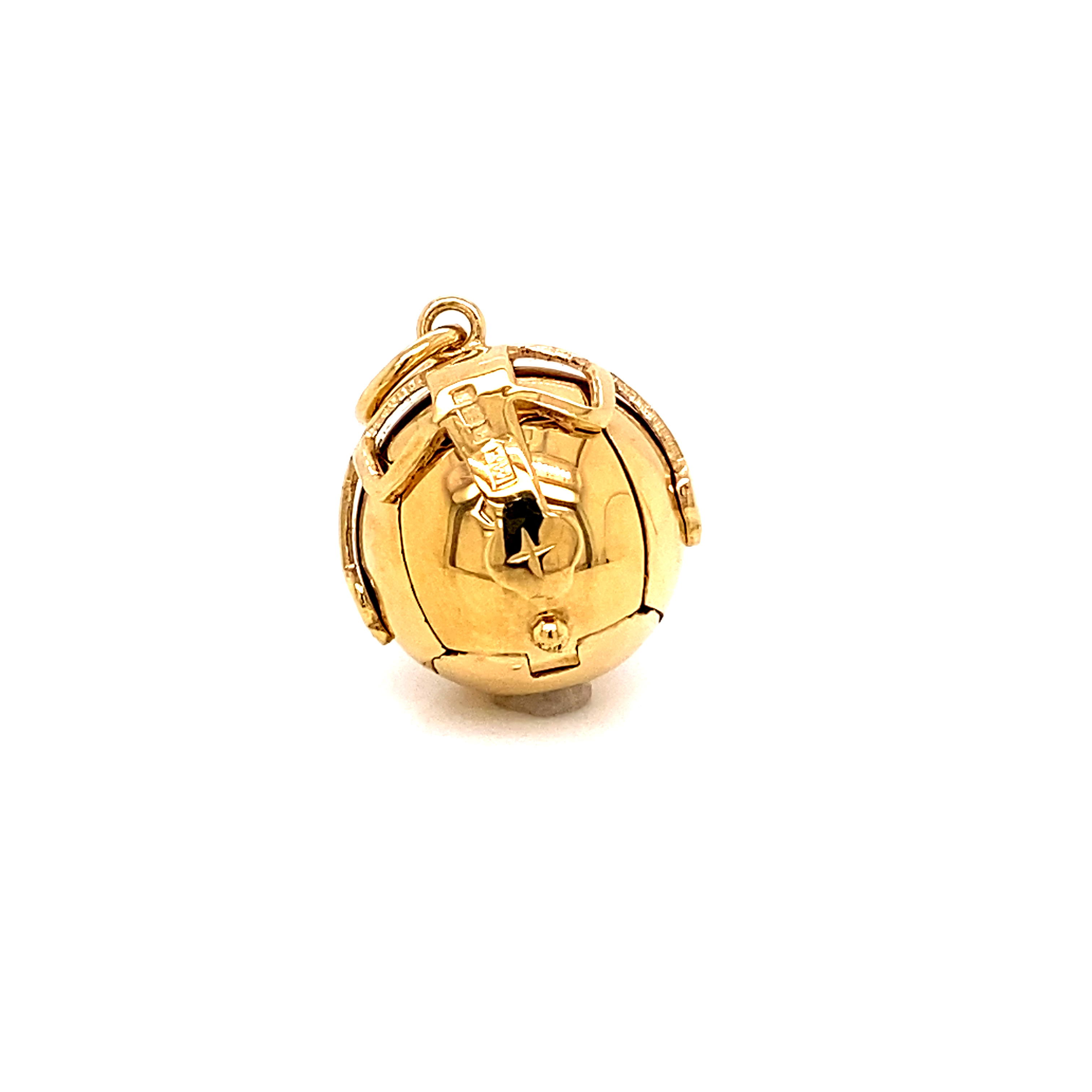 13mm Freemason Masonic Orb (Handmade Golden Globe)