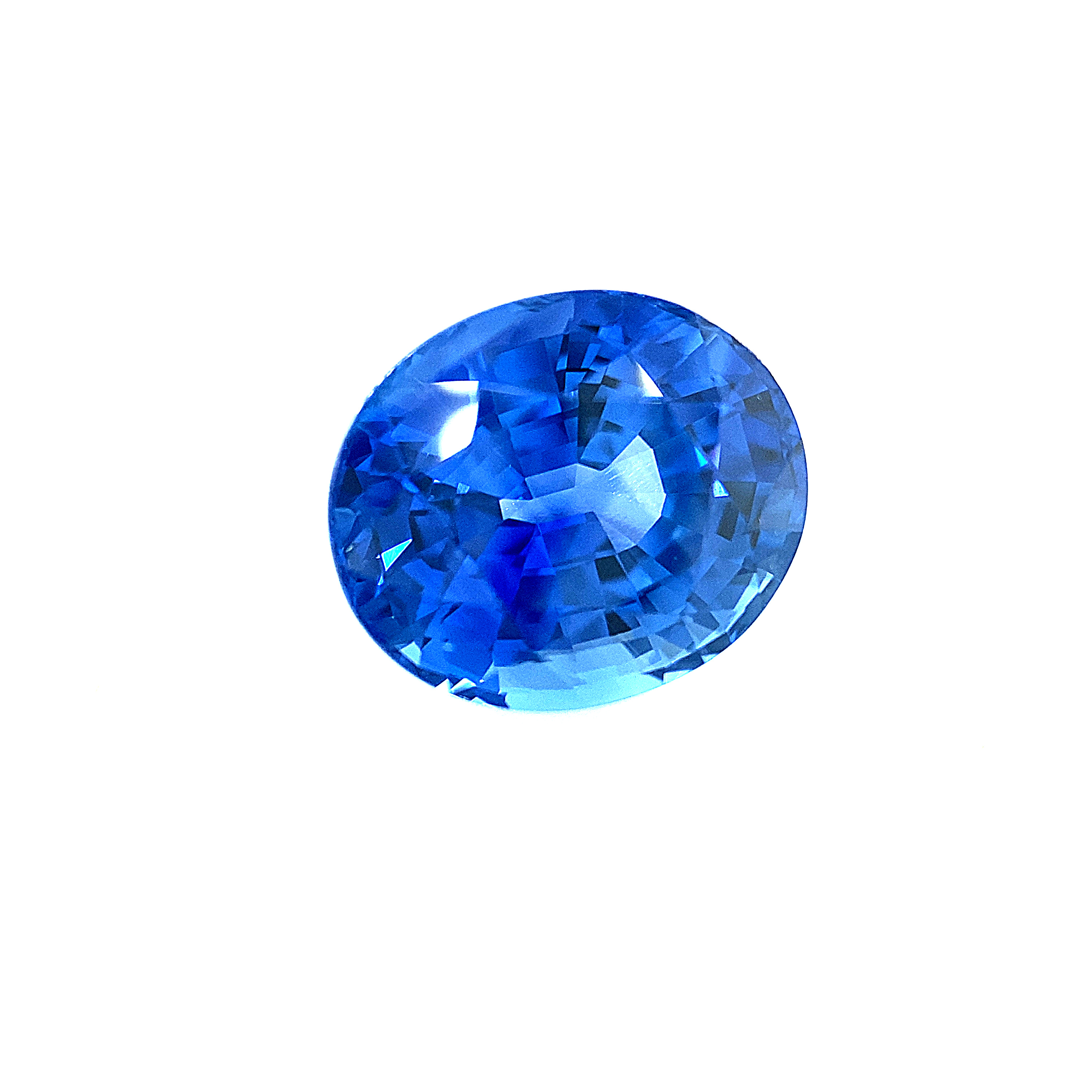 Natural unheated blue sapphire