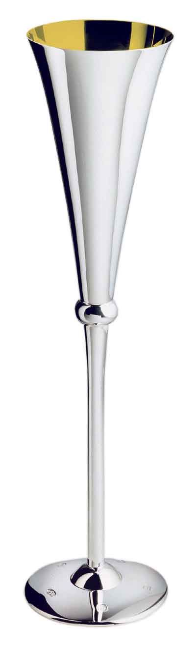 Silver Plated Champagne Flute 2pcs
